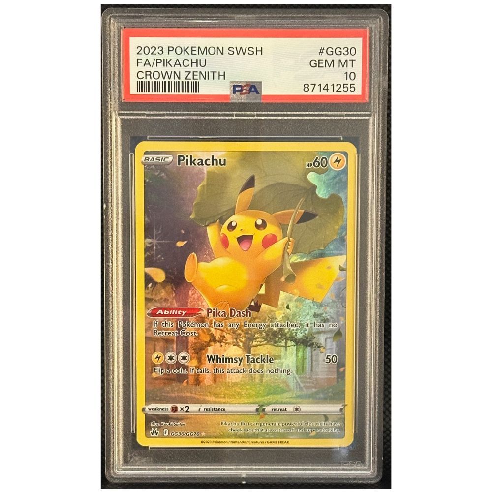 PSA 10 Pikachu Pokémon card